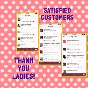 Thank you to everyone for shopping with me! 🛍💖